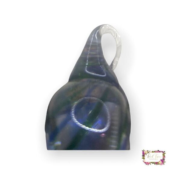 Signed Art Glass Heart Window Charm |Suncatcher, Heart Ornaments... - Picture 14 of 16